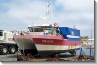 Saint-Malo (2002-07-14) En r�paration devant l'entreprise Morg�re